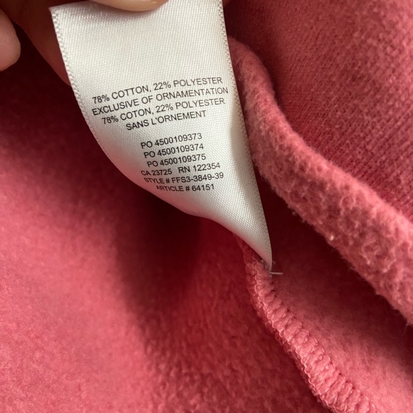 Aritzia TNA Cropped Hoodie Pink - Picture 11 of 11
